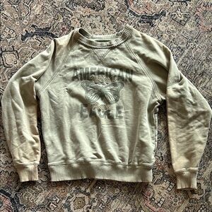 American Eagle Outfitters Green Sweatshirt